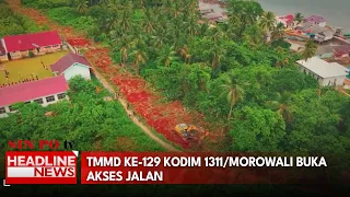 TMMD Ke-129 Kodim 1311/Morowali Buka Akses Jalan