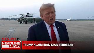 Trump Klaim Iran Kian Terdesak