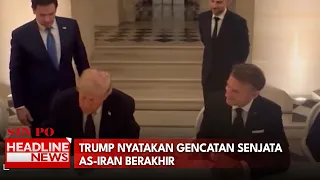 Trump Nyatakan Gencatan Senjata As-Iran Berakhir