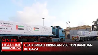 UEA Kembali Kirimkan 938 Ton Bantuan Ke Gaza