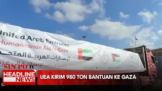 UEA Kirim 980 Ton Bantuan Ke Gaza