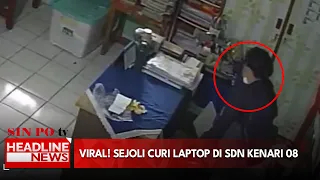Viral! Sejoli Curi Laptop Di Sdn Kenari 08