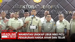 Wamentan Ungkap Libur Mbg Picu Penurunan Harga Ayam Dan Telur