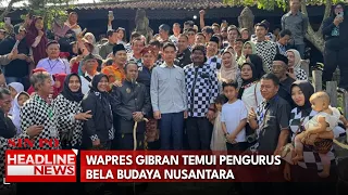 Wapres Gibran Temui Pengurus Bela Budaya Nusantara