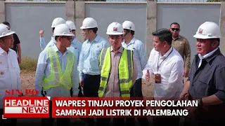 Wapres Gibran Tinjau Proyek Pengolahan Sampah Jadi Listrik Di Palembang