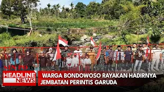 Warga Bondowoso Rayakan Hadirnya Jembatan Perintis Garuda