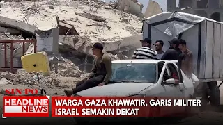 Warga Gaza Khawatir, Garis Militer Israel Semakin Dekat