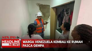 Warga Venezuela Kembali ke Rumah Pasca Gempa