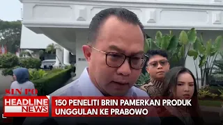 150 Peneliti BRIN Pamerkan Produk Unggulan ke Prabowo
