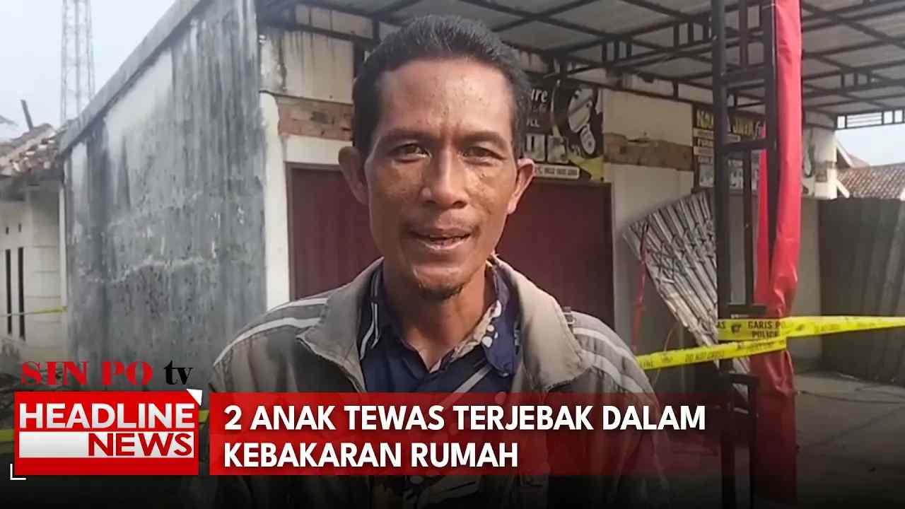 2 Anak Tewas Terjebak Dalam Kebakaran Rumah