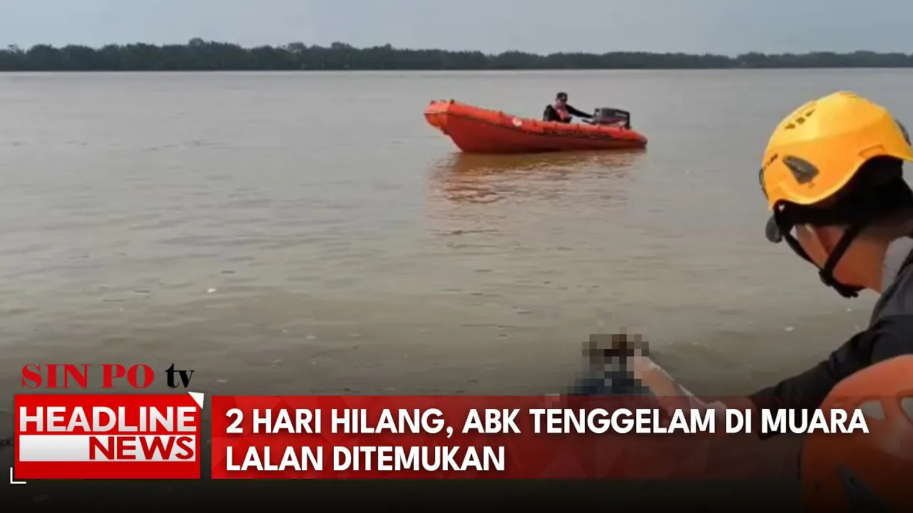 2 Hari Hilang, Abk Tenggelam di Muara Lalan Ditemukan