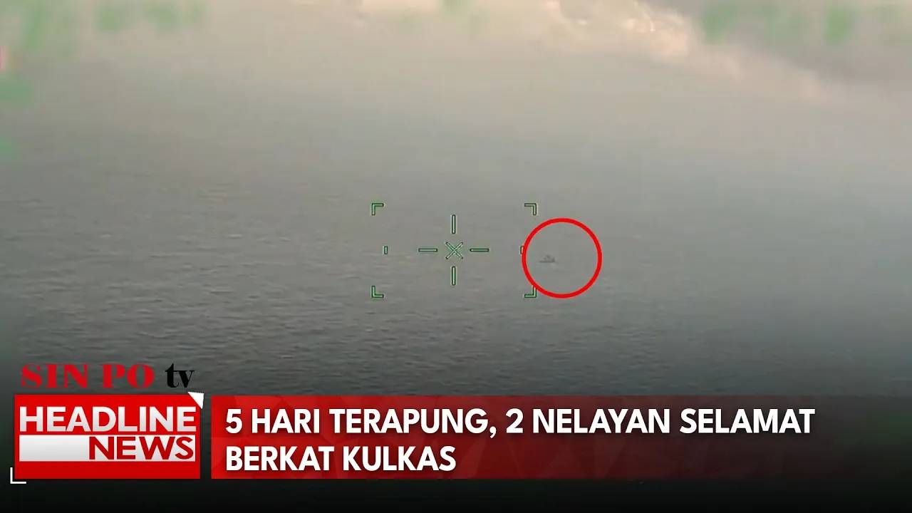 5 Hari Terapung, 2 Nelayan Selamat Berkat Kulkas