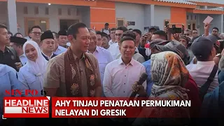 AHY Tinjau Penataan Permukiman Nelayan Di Gresik