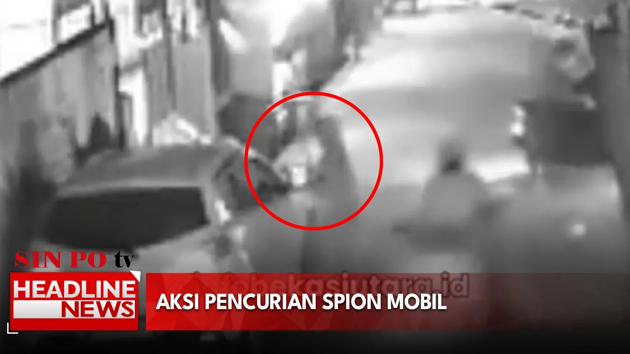 Aksi Pencurian Spion Mobil