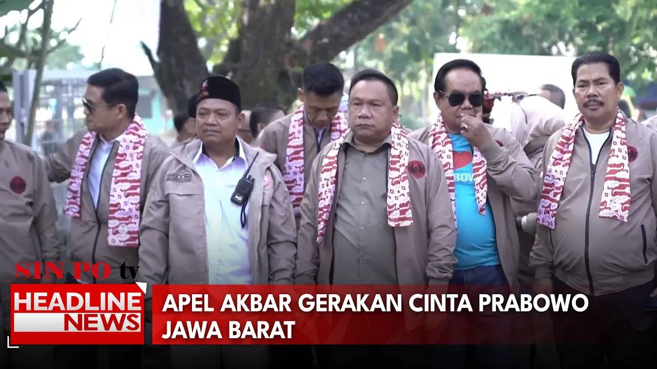 Apel Akbar Gerakan Cinta Prabowo Jawa Barat