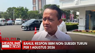 Bahlil Respon BBM Non-Subsidi Turun Per 1 Agustus 2026