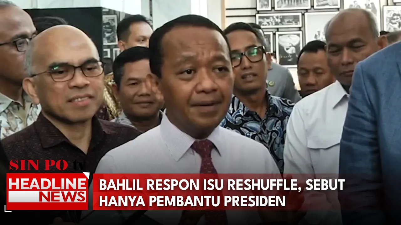 Bahlil Respon Isu Reshuffle, Sebut Hanya Pembantu Presiden
