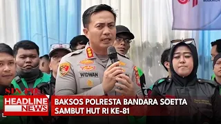 Baksos Polresta Bandara Soetta Sambut HUT RI Ke-81