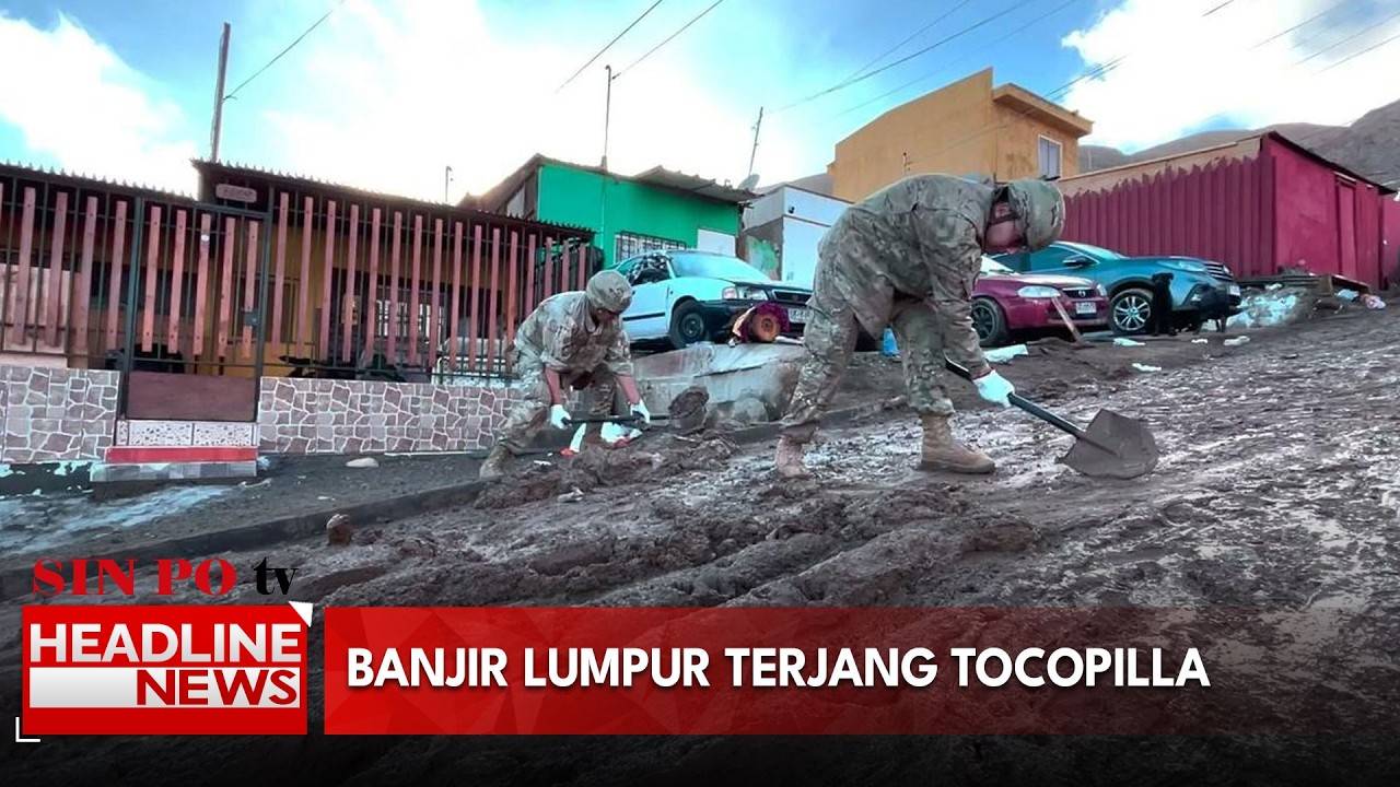 Banjir Lumpur Terjang Tocopilla