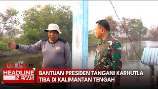 Bantuan Presiden Tangani Karhutla Tiba di Kalimantan Tengah