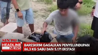 Bareskrim Gagalkan Penyelundupan 86,3 Kg Sabu Dan 5.171 Ekstasi