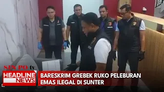 Bareskrim Grebek Ruko Peleburan Emas Ilegal Di Sunter
