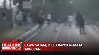Bawa Sajam, 2 Kelompok Remaja Tawuran
