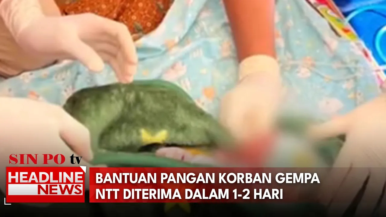 Bayi Laki-Laki Lahir di Tengah Pengungsian Gempa NTT
