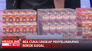 Bea Cukai Ungkap Penyelundupan Rokok Ilegal