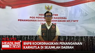 BNPB Koordinasikan Penanganan Karhutla di Sejumlah Daerah