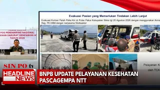 BNPB Update Pelayanan Kesehatan Pascagempa NTT