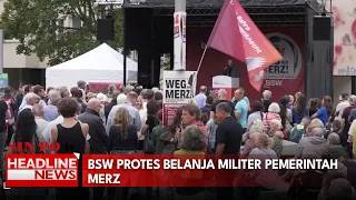 BSW Protes Belanja Militer Pemerintah Merz