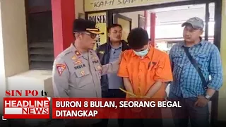Buron 8 Bulan, Seorang Begal Ditangkap