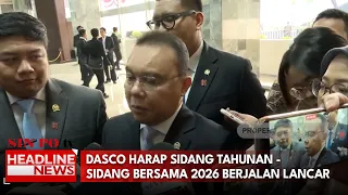 Dasco Harap Sidang Tahunan - Sidang Bersama 2026 Berjalan Lancar