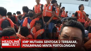 Detik- Detik KMP Mutiara Sentosa 2 Terbakar, Penumpang Minta Pertolongan