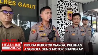 Diduga Keroyok Warga, Puluhan Anggota Geng Motor Ditangkap