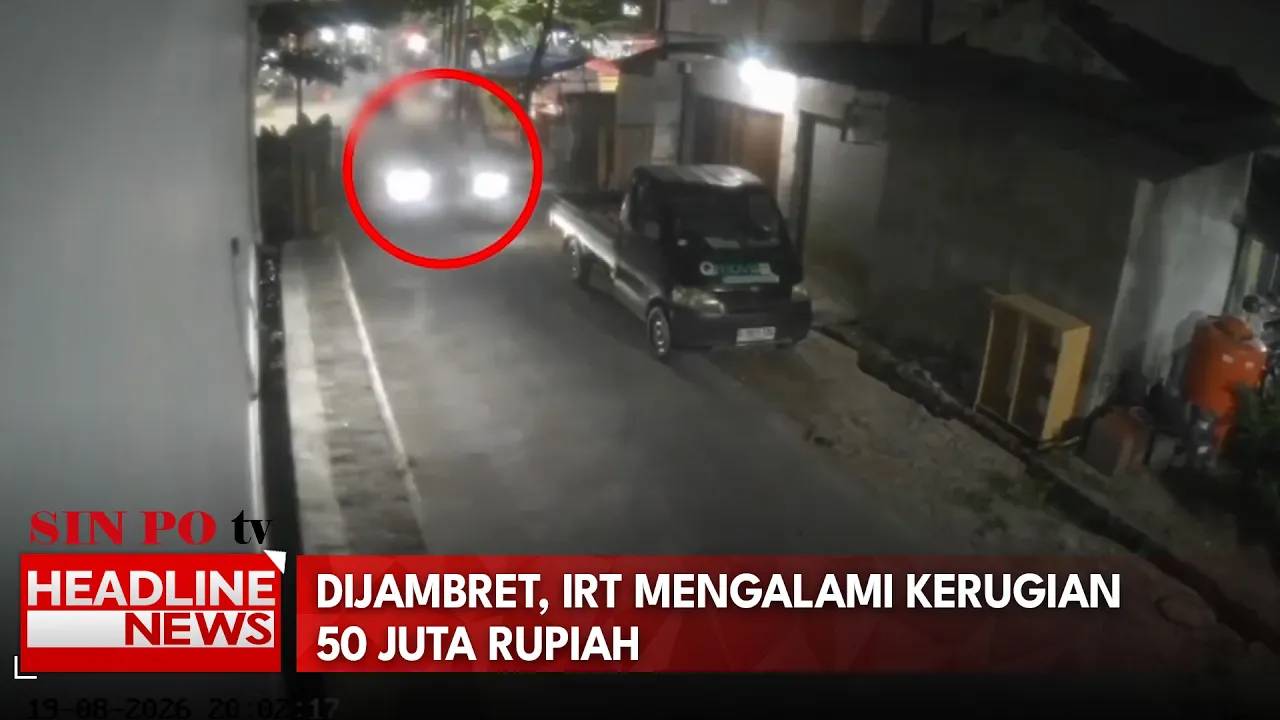 Dijambret, IRT Mengalami Kerugian 50 Juta Rupiah