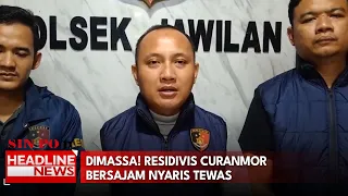 Dimassa! Residivis Curanmor Bersajam Nyaris Tewas