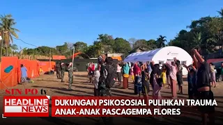 Dukungan Psikososial Pulihkan Trauma Anak-Anak Pascagempa Flores