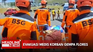 Evakuasi Medis Korban Gempa Flores