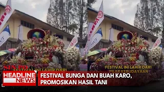 Festival Bunga Dan Buah Karo, Promosikan Hasil Tani