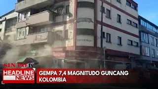 Gempa 7,4 Magnitudo Guncang Kolombia