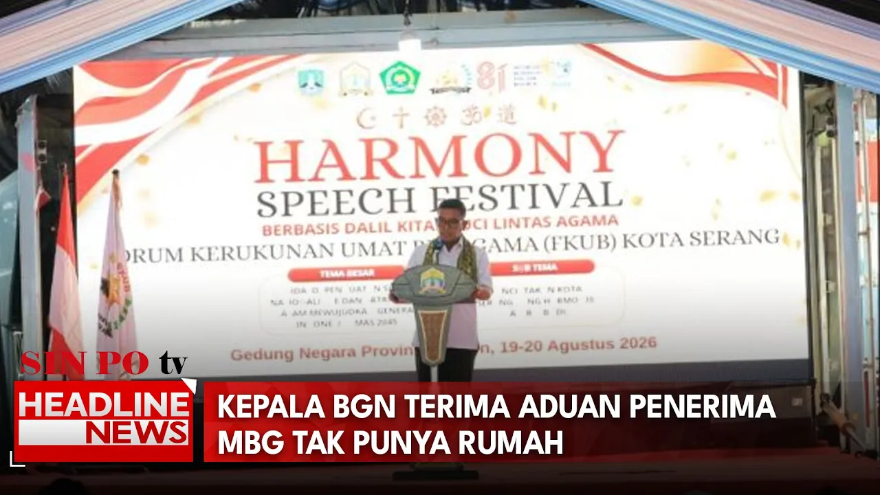 Gubernur Banten Apresiasi Harmony Speech Festival