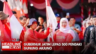 Gubernur Jatim Lepas 500 Pendaki Gunung Arjuno