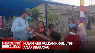 Hujan Abu Vulkanik Gunung Anak Krakatau