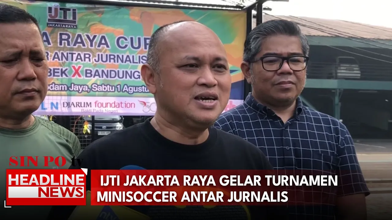 IJTI Jakarta Raya Gelar Turnamen Minisoccer Antar Jurnalis