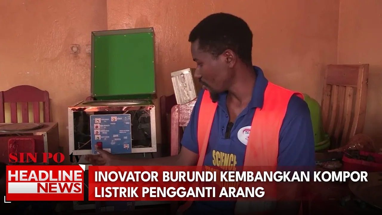 Inovator Burundi Kembangkan Kompor Listrik Pengganti Arang