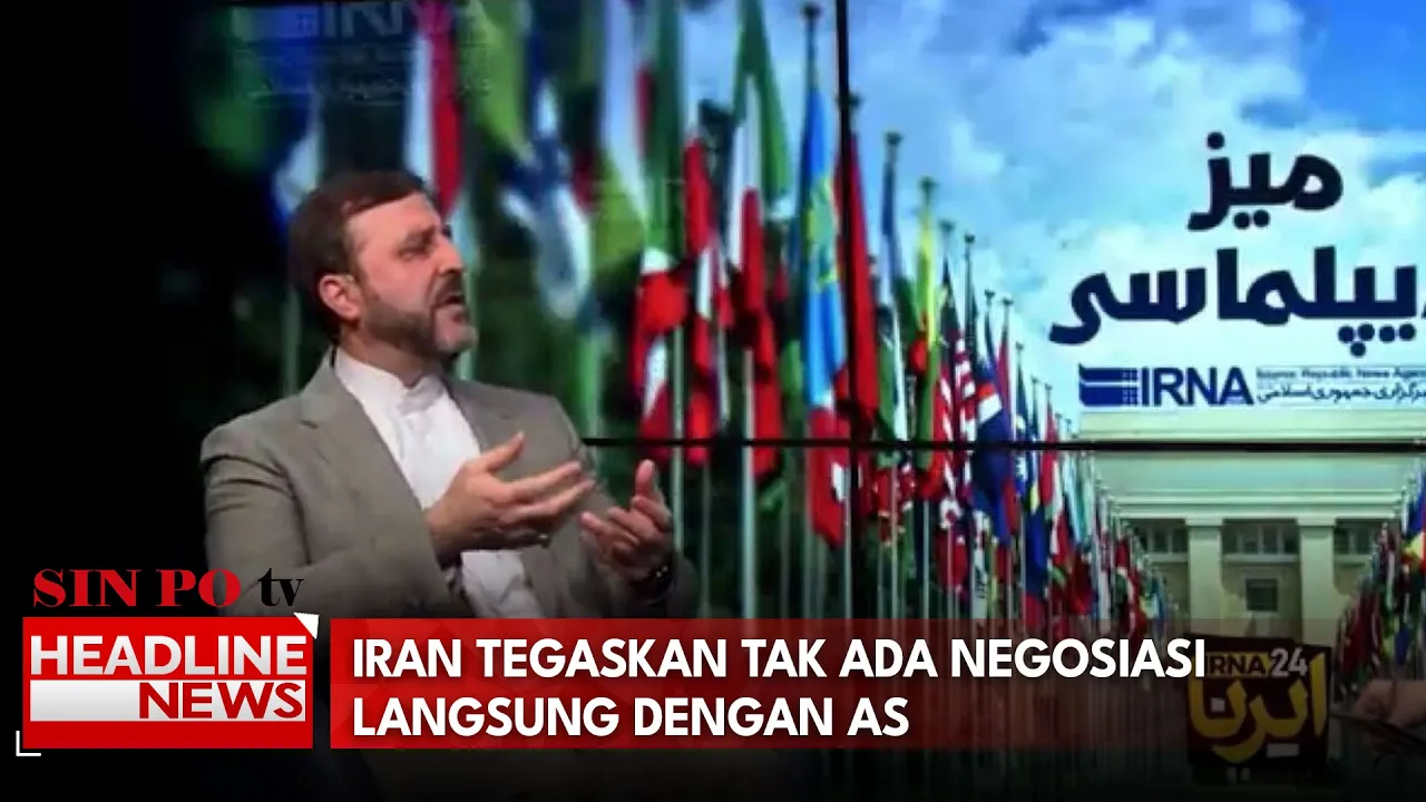 Iran Tegaskan Tak Ada Negosiasi Langsung Dengan AS