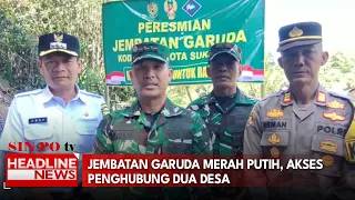 Jembatan Garuda Merah Putih, Akses Penghubung 2 Desa