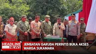 Jembatan Garuda Perintis Buka Akses Warga Sukamara